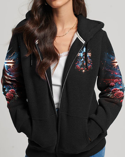 She Who Kneels Before God Warrior Rose Women's All Over Print Shirt - Tlno1112233, easychoo.com