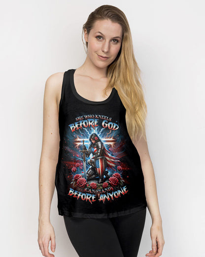 She Who Kneels Before God Warrior Rose Women's All Over Print Shirt - Tlno1112233, easychoo.com