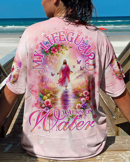 My Lifeguard Walks On Water Women's All Over Print Shirt - Tlno2711234, easychoo.com