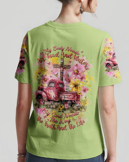 My Soul Needs The Way The Truth And The Life Truck Women's All Over Print Shirt - Tlnt0503243, easychoo.com