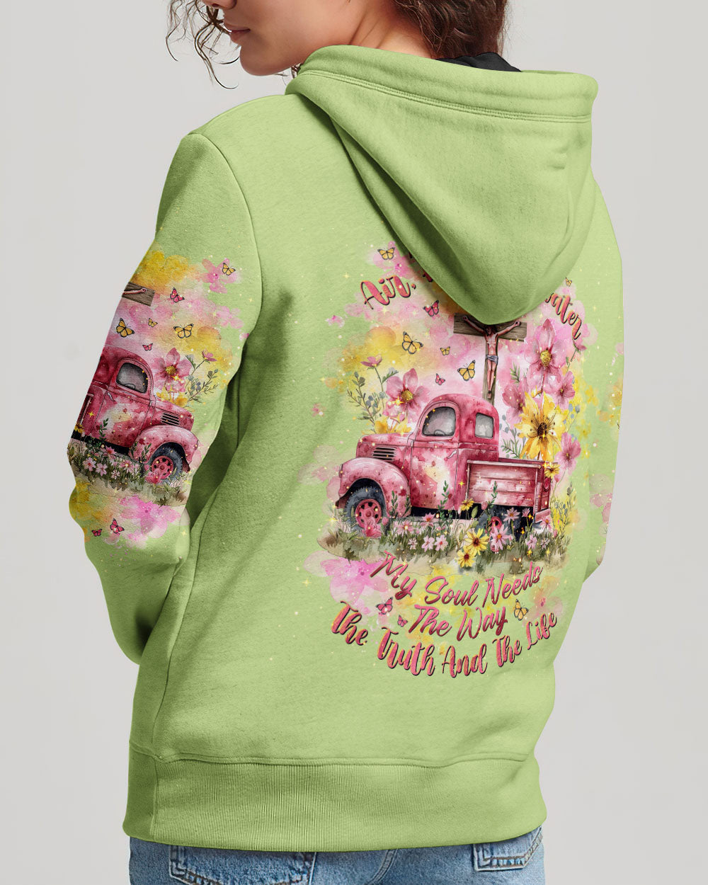 My Soul Needs The Way The Truth And The Life Truck Women's All Over Print Shirt - Tlnt0503243, easychoo.com