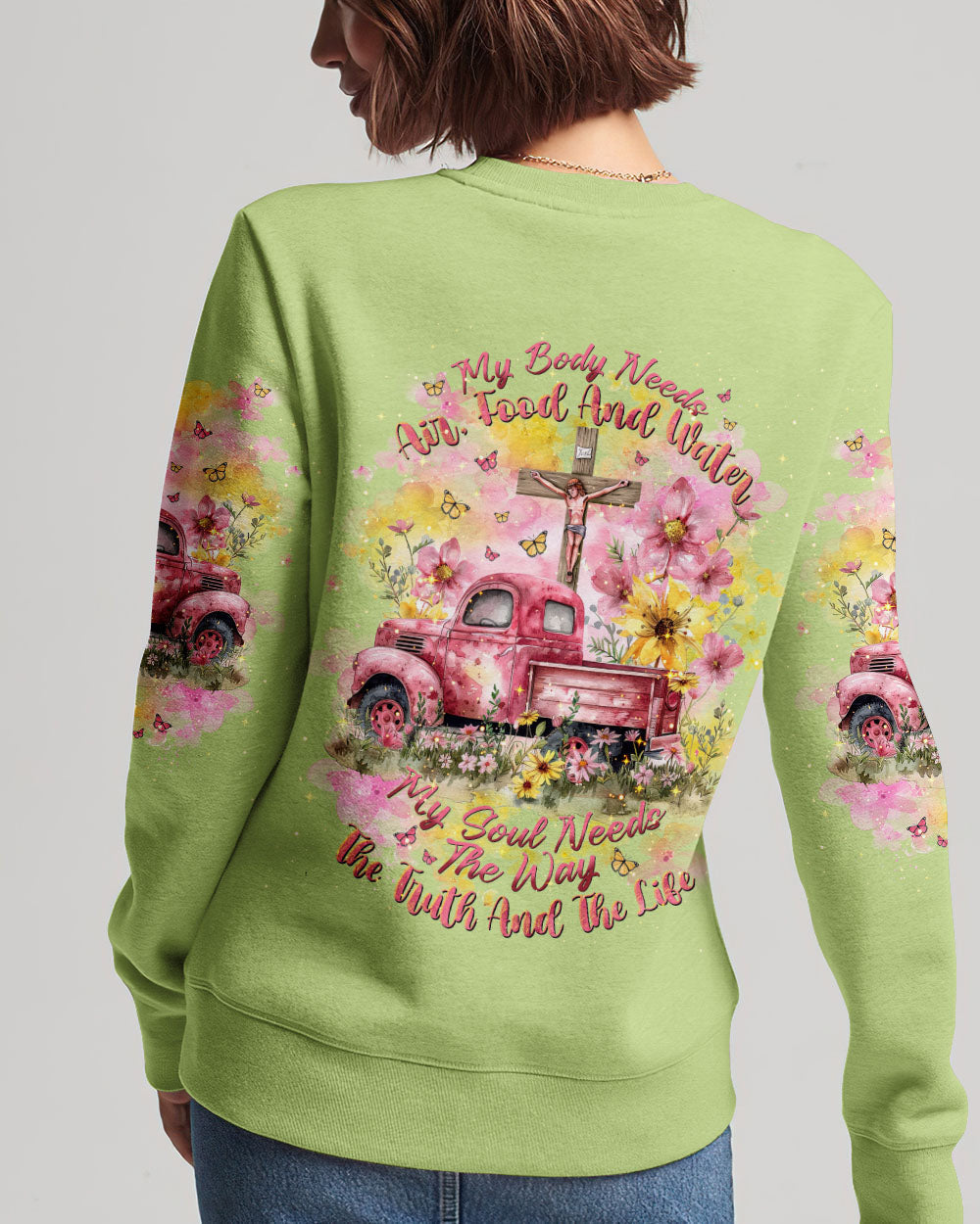 My Soul Needs The Way The Truth And The Life Truck Women's All Over Print Shirt - Tlnt0503243, easychoo.com