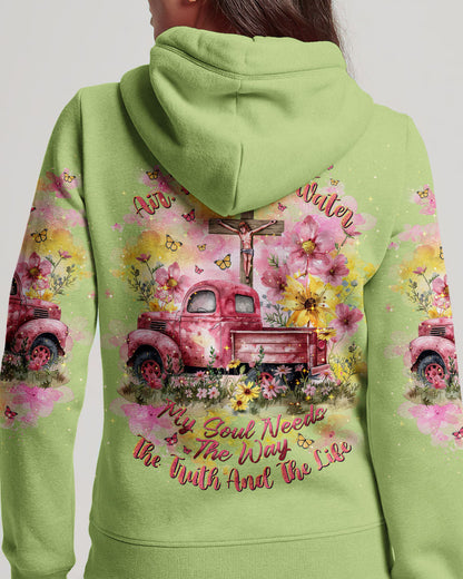 My Soul Needs The Way The Truth And The Life Truck Women's All Over Print Shirt - Tlnt0503243, easychoo.com