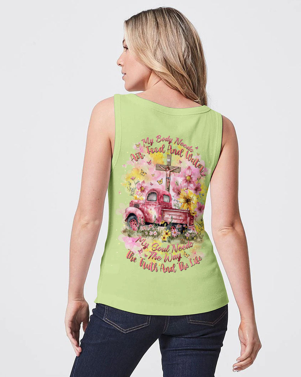 My Soul Needs The Way The Truth And The Life Truck Women's All Over Print Shirt - Tlnt0503243, easychoo.com
