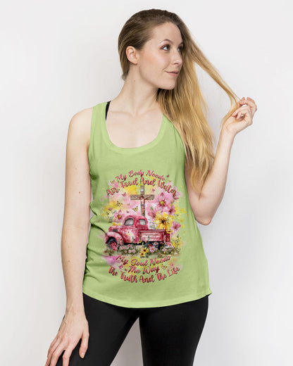 My Soul Needs The Way The Truth And The Life Truck Women's All Over Print Shirt - Tlnt0503243, easychoo.com