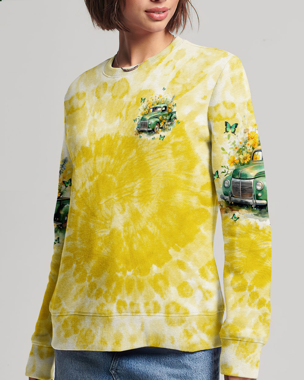 Jesus Take The Wheel Tie Dye Women's All Over Print Shirt - Tltw1201243, easychoo.com