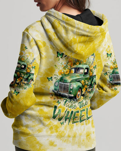 Jesus Take The Wheel Tie Dye Women's All Over Print Shirt - Tltw1201243, easychoo.com