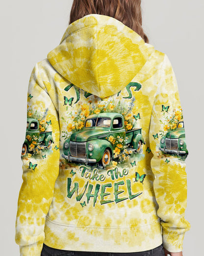 Jesus Take The Wheel Tie Dye Women's All Over Print Shirt - Tltw1201243, easychoo.com