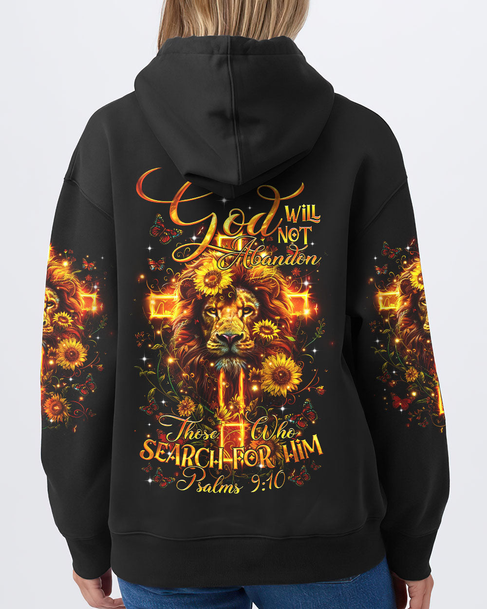 God Will Not Abandon Lion Women's All Over Print Shirt - Tltr1303243, easychoo.com