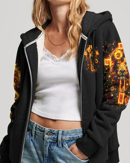 God Will Not Abandon Lion Women's All Over Print Shirt - Tltr1303243, easychoo.com