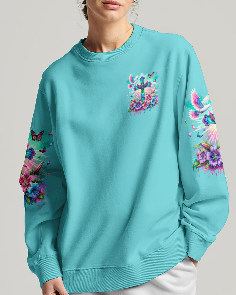 Walk by Faith Women's All Over Print Shirt - Tytd3011231, easychoo.com