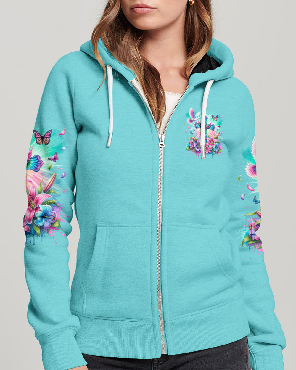 Walk by Faith Women's All Over Print Shirt - Tytd3011231, easychoo.com