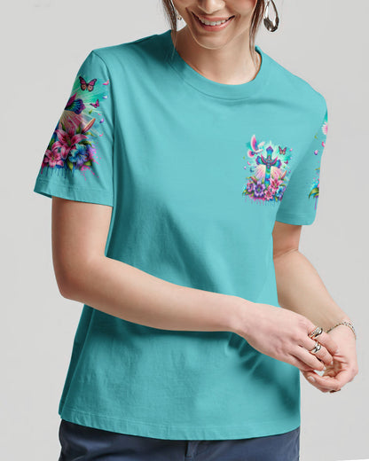 Walk by Faith Women's All Over Print Shirt - Tytd3011231, easychoo.com