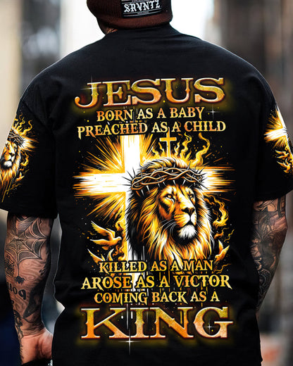 Coming Back As A King Men's All Over Print Shirt - Ty1701242, easychoo.com