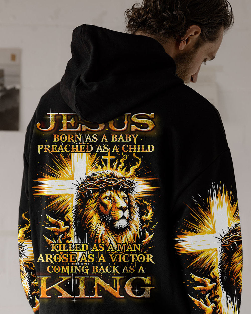 Coming Back As A King Men's All Over Print Shirt - Ty1701242, easychoo.com