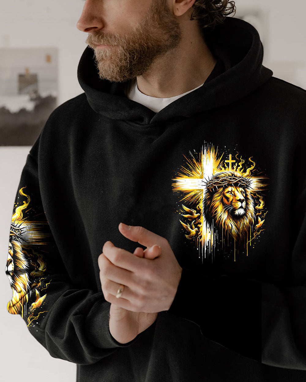 Coming Back As A King Men's All Over Print Shirt - Ty1701242, easychoo.com