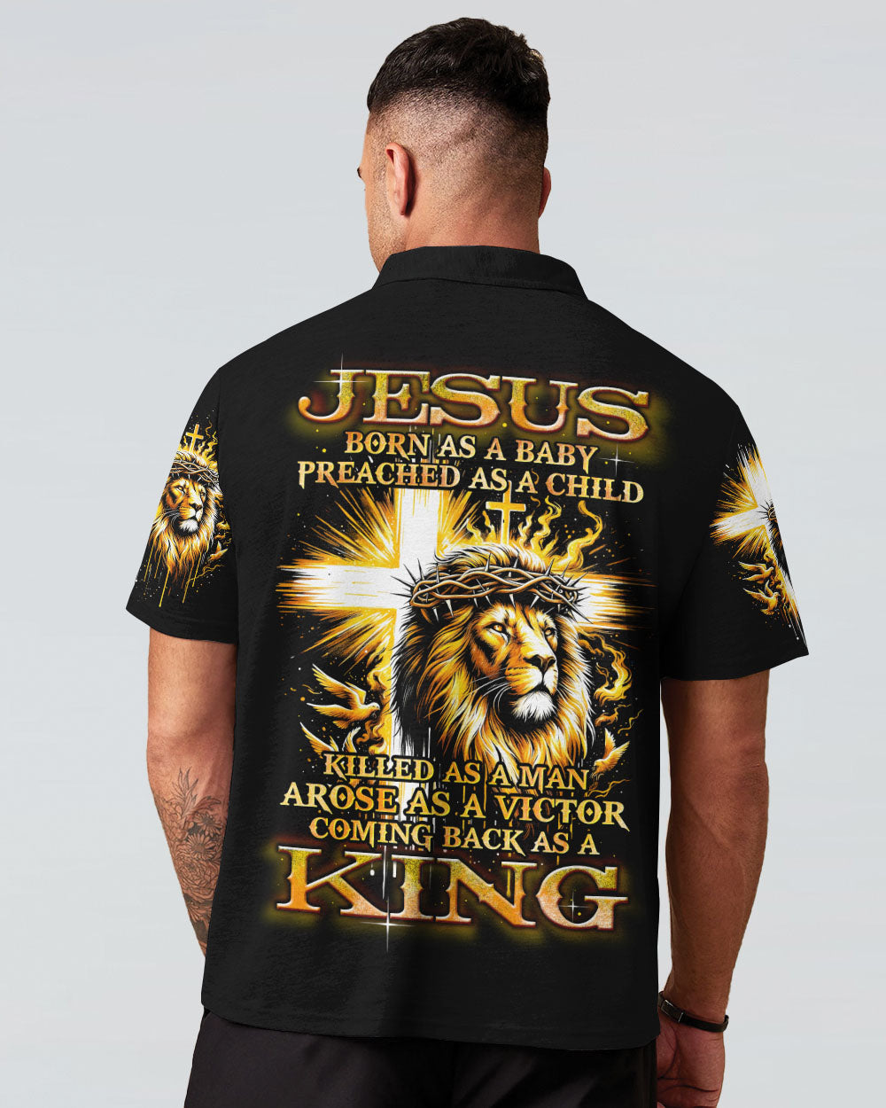 Coming Back As A King Men's All Over Print Shirt - Ty1701242, easychoo.com