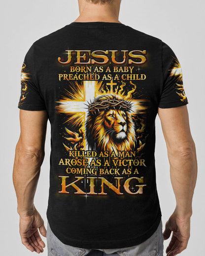 Coming Back As A King Men's All Over Print Shirt - Ty1701242, easychoo.com