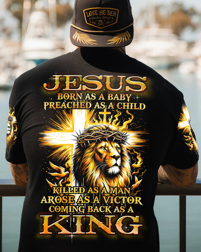 Coming Back As A King Men's All Over Print Shirt - Ty1701242, easychoo.com