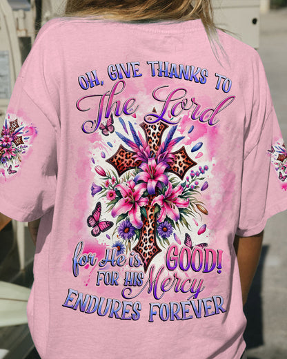 Give Thanks To The Lord Women's All Over Print Shirt - Tytd0212231, easychoo.com