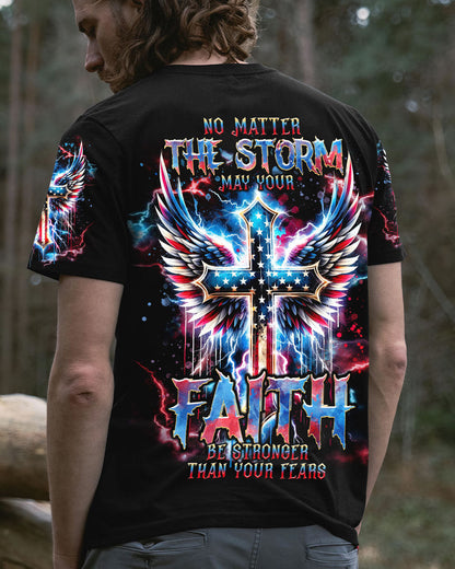 No Matter The Storm Men's All Over Print Shirt - Tlnt1201244, easychoo.com