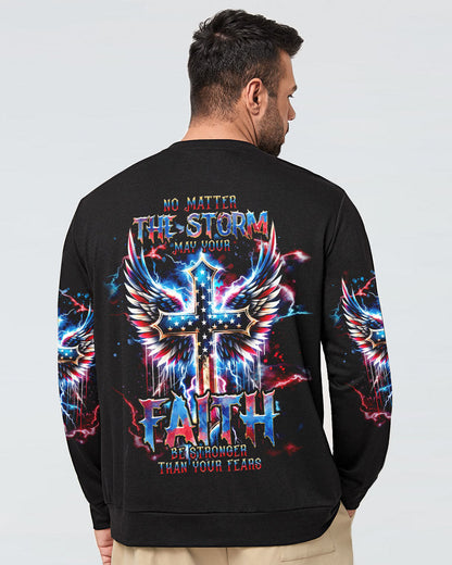 No Matter The Storm Men's All Over Print Shirt - Tlnt1201244, easychoo.com