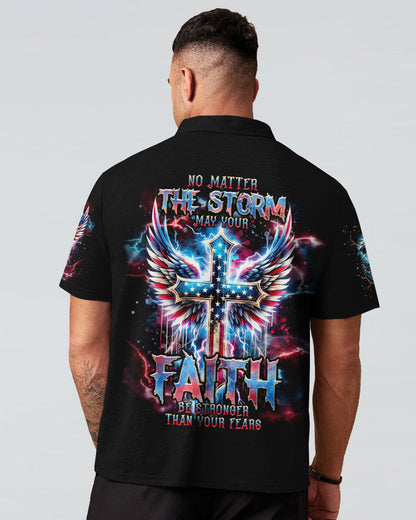 No Matter The Storm Men's All Over Print Shirt - Tlnt1201244, easychoo.com