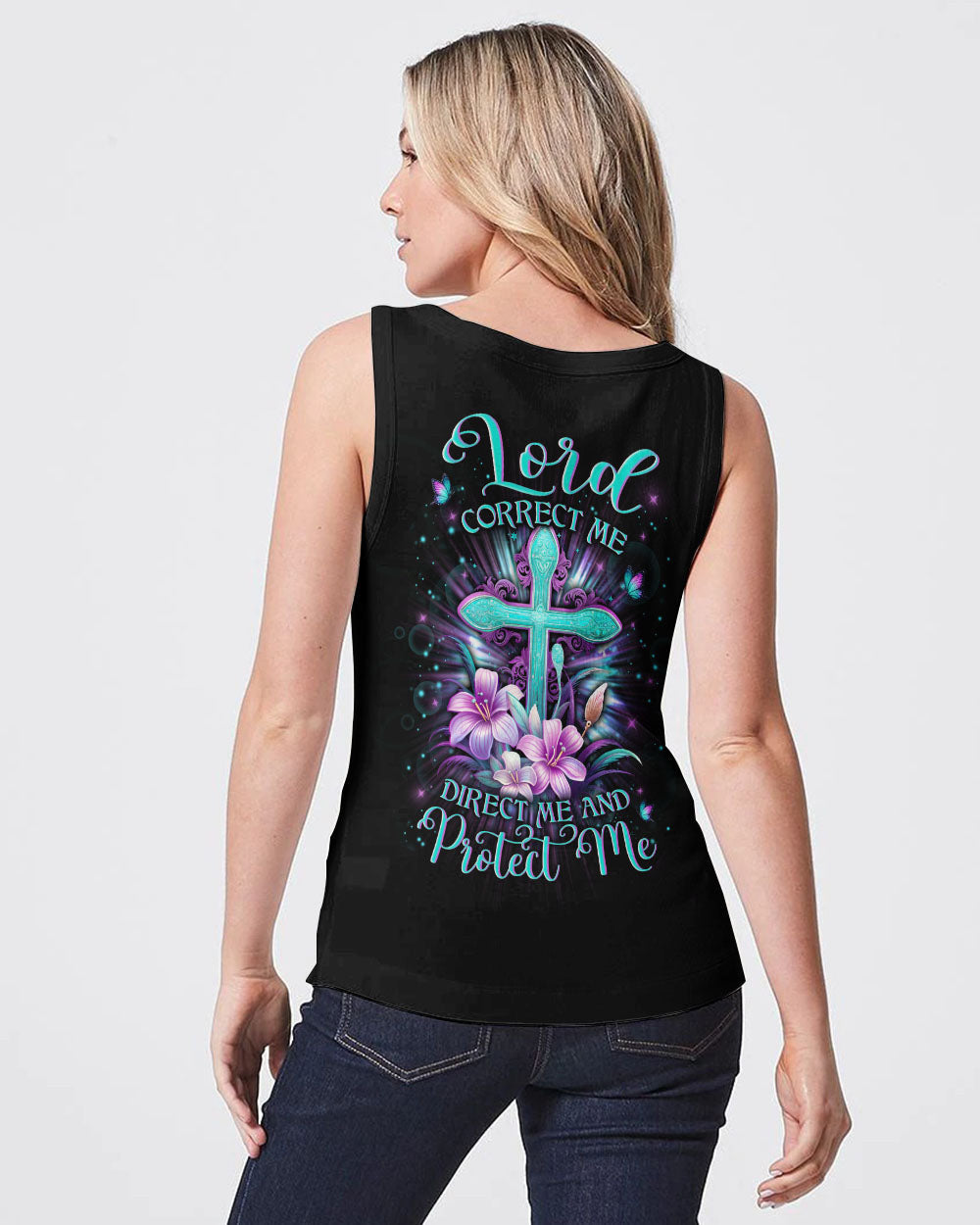 Lord Correct Me Direct Me Protect Me Women's All Over Print Shirt - Yhln2512233, easychoo.com