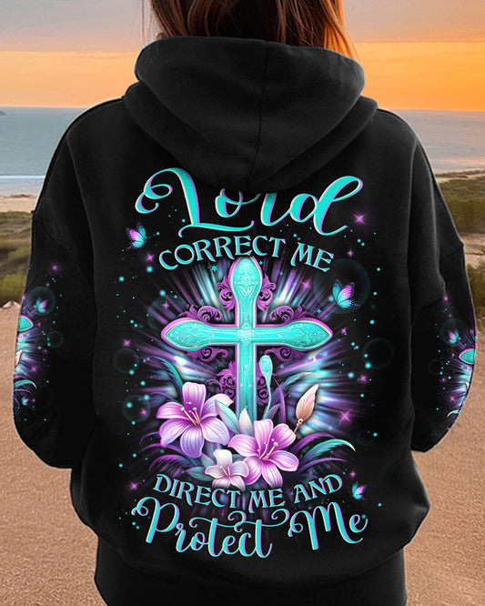 Lord Correct Me Direct Me Protect Me Women's All Over Print Shirt - Yhln2512233, easychoo.com