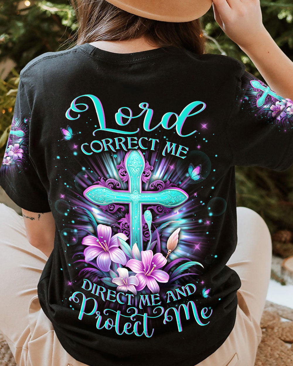 Lord Correct Me Direct Me Protect Me Women's All Over Print Shirt - Yhln2512233, easychoo.com