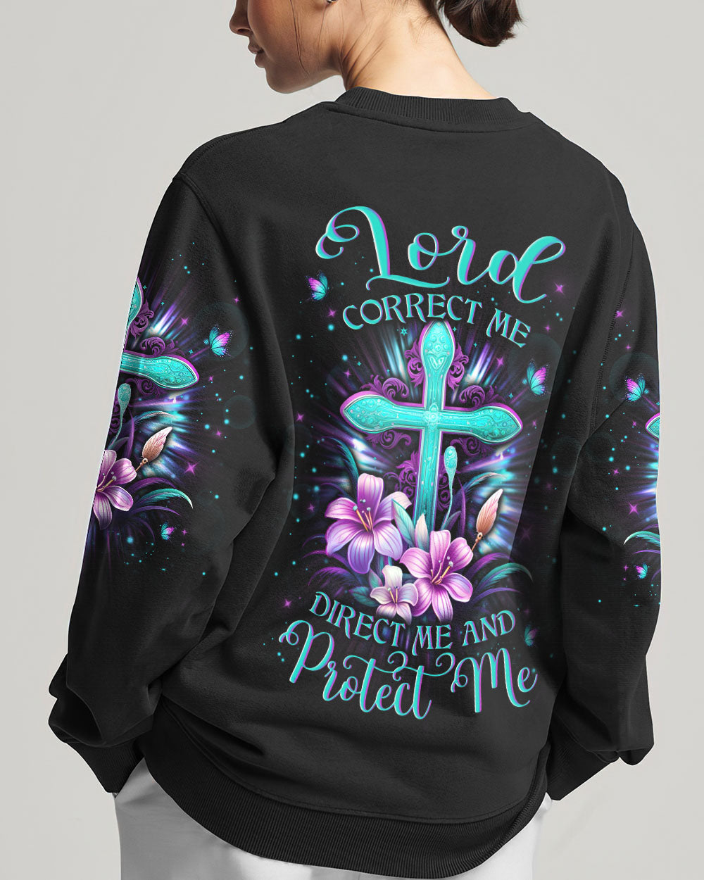 Lord Correct Me Direct Me Protect Me Women's All Over Print Shirt - Yhln2512233, easychoo.com