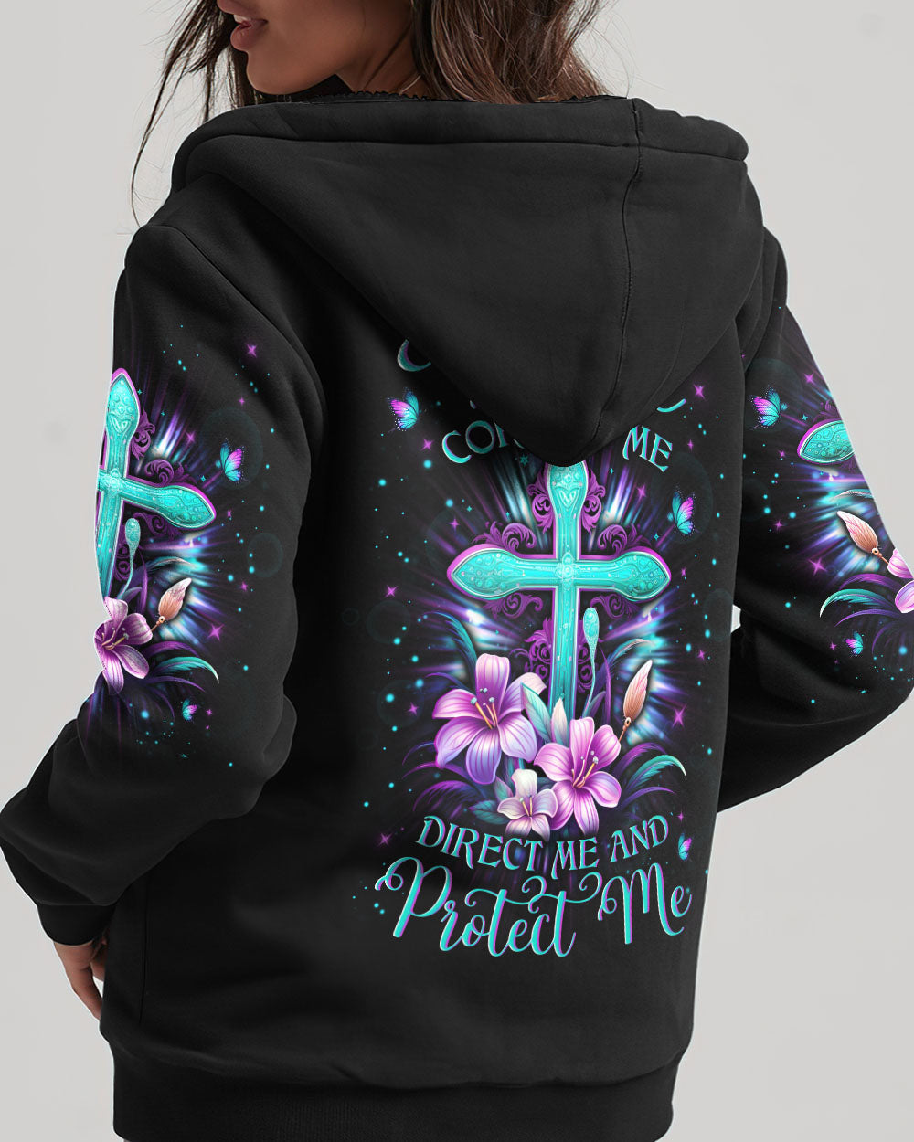 Lord Correct Me Direct Me Protect Me Women's All Over Print Shirt - Yhln2512233, easychoo.com