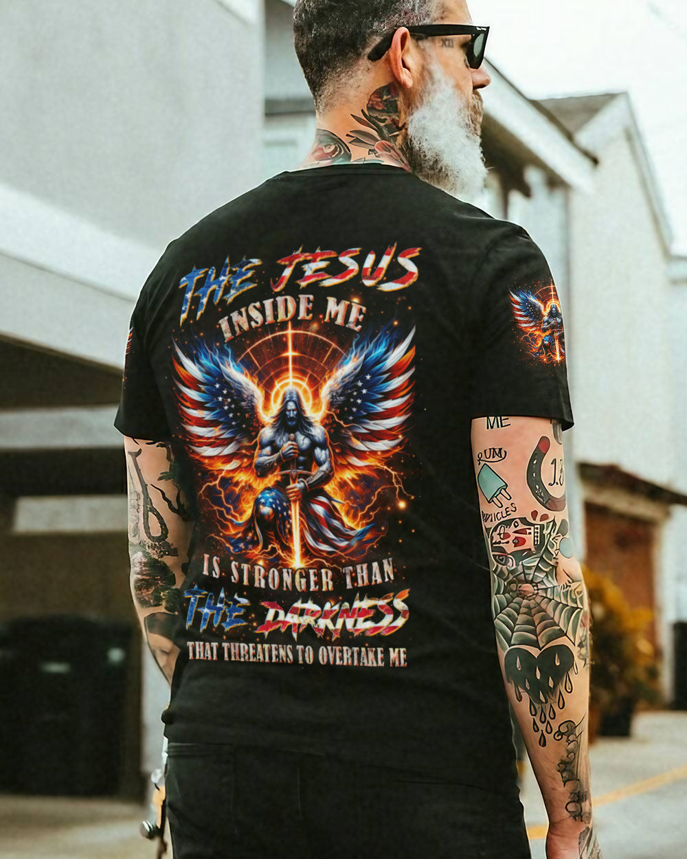The Jesus Inside Me Men's All Over Print Shirt - Yhhn2702241, easychoo.com