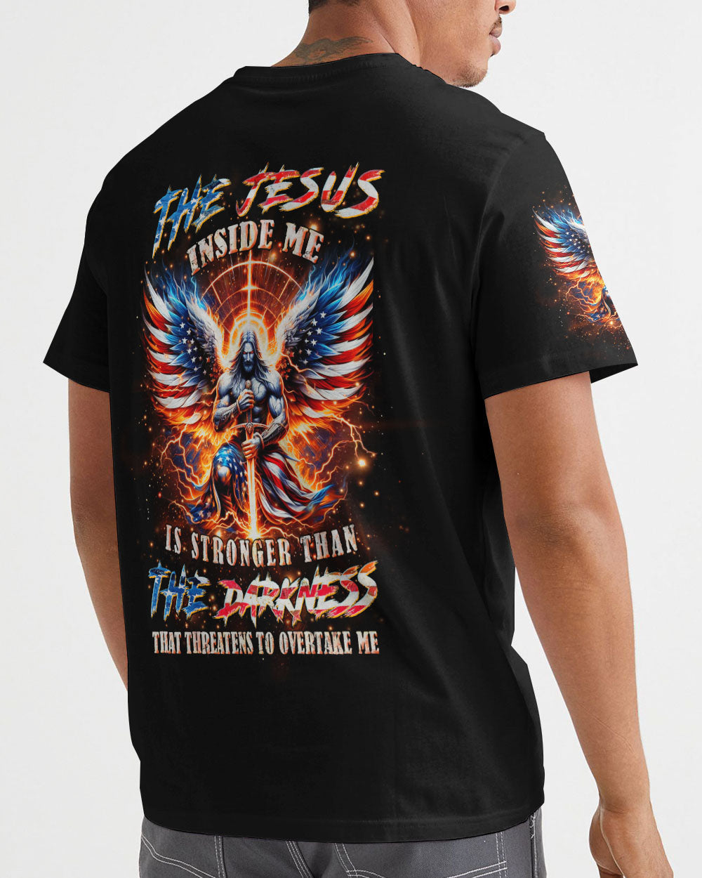 The Jesus Inside Me Men's All Over Print Shirt - Yhhn2702241, easychoo.com