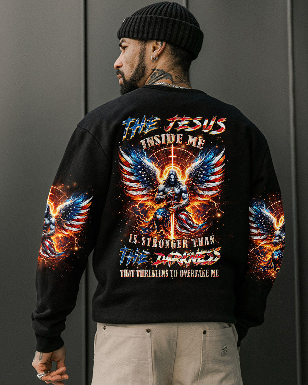 The Jesus Inside Me Men's All Over Print Shirt - Yhhn2702241, easychoo.com