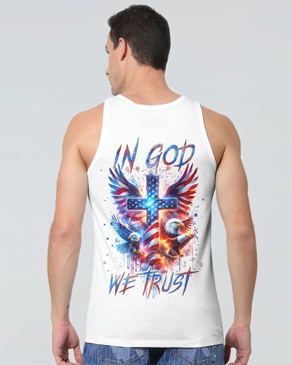 In God We Trust Eagle Men's All Over Print Shirt - Tlnt1801242, easychoo.com
