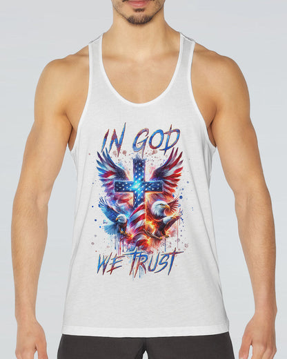 In God We Trust Eagle Men's All Over Print Shirt - Tlnt1801242, easychoo.com