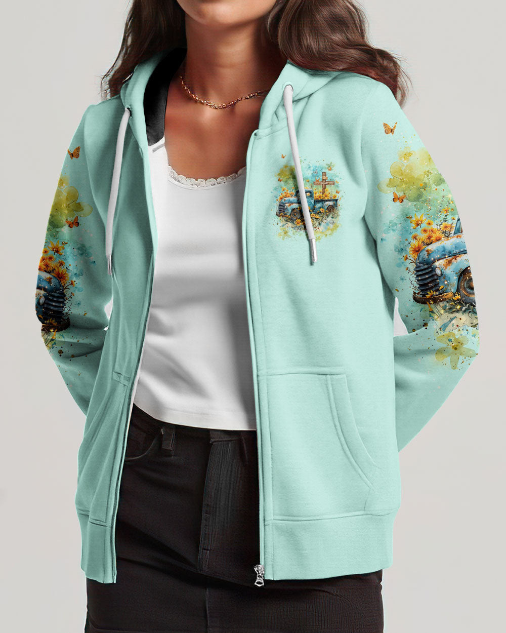 Jesus Take The Wheel Women's All Over Print Shirt - Tlnt0803243, easychoo.com