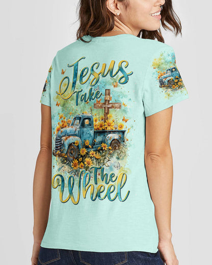 Jesus Take The Wheel Women's All Over Print Shirt - Tlnt0803243, easychoo.com