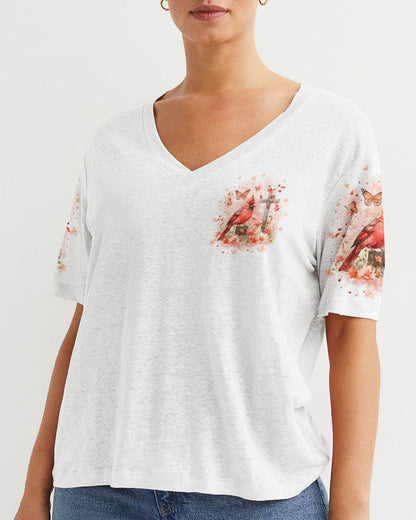 When Cardinals Appear Angels Are Near Women's All Over Print Shirt - Yhkd1403244, easychoo.com