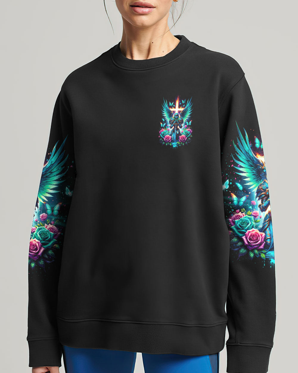 She Who Kneels Before God Warrior Women's All Over Print Shirt - Tlno0503243, easychoo.com