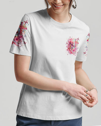 I Believe In God Lion Women's All Over Print Shirt - Yhln2301242, easychoo.com