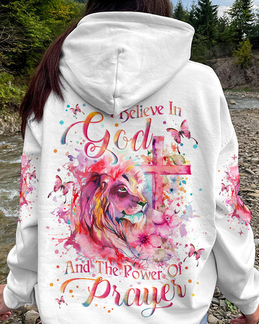 I Believe In God Lion Women's All Over Print Shirt - Yhln2301242, easychoo.com