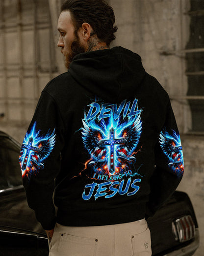 I Belong To Jesus Cross Wings Men's All Over Print Shirt - Tltw1602244, easychoo.com