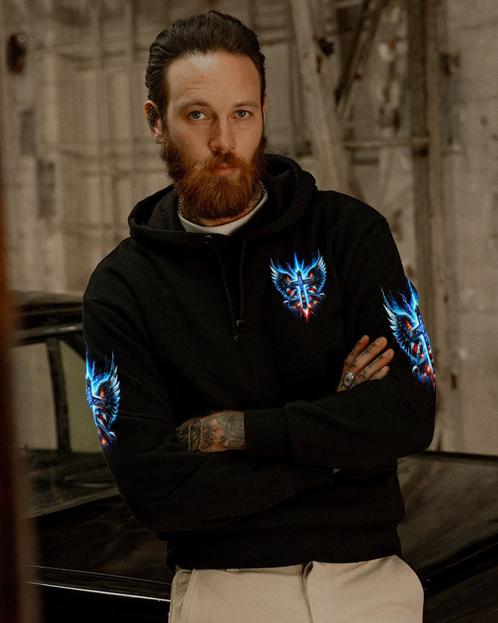 I Belong To Jesus Cross Wings Men's All Over Print Shirt - Tltw1602244, easychoo.com