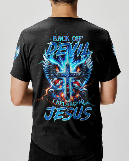 I Belong To Jesus Cross Wings Men's All Over Print Shirt - Tltw1602244, easychoo.com
