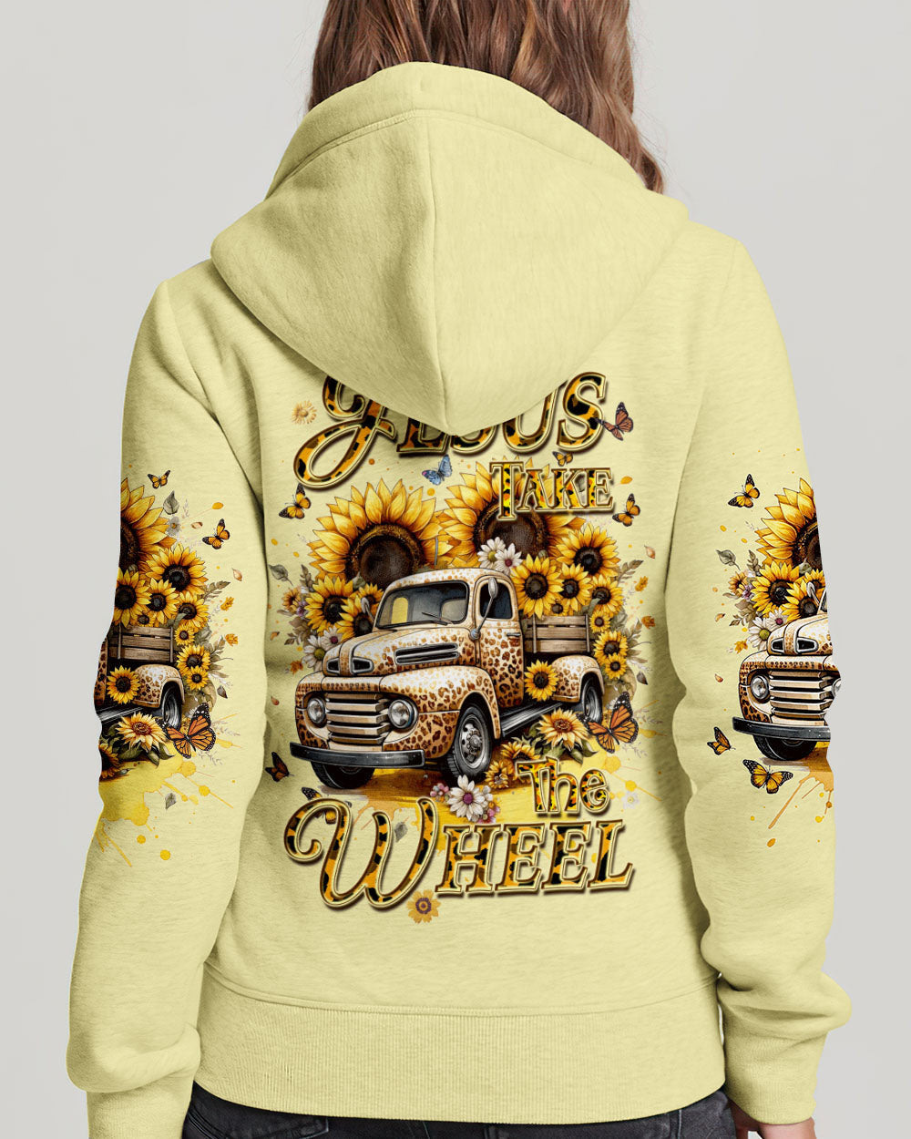 Jesus Take The Wheel Women's All Over Print Shirt - Tyqy2011232, easychoo.com