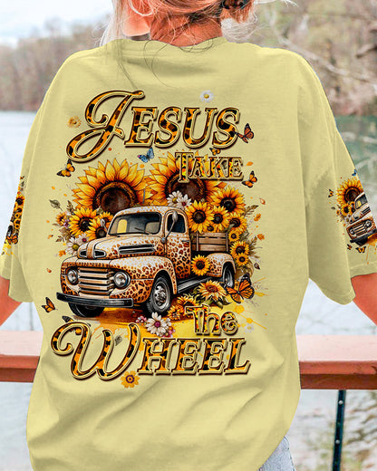 Jesus Take The Wheel Women's All Over Print Shirt - Tyqy2011232, easychoo.com