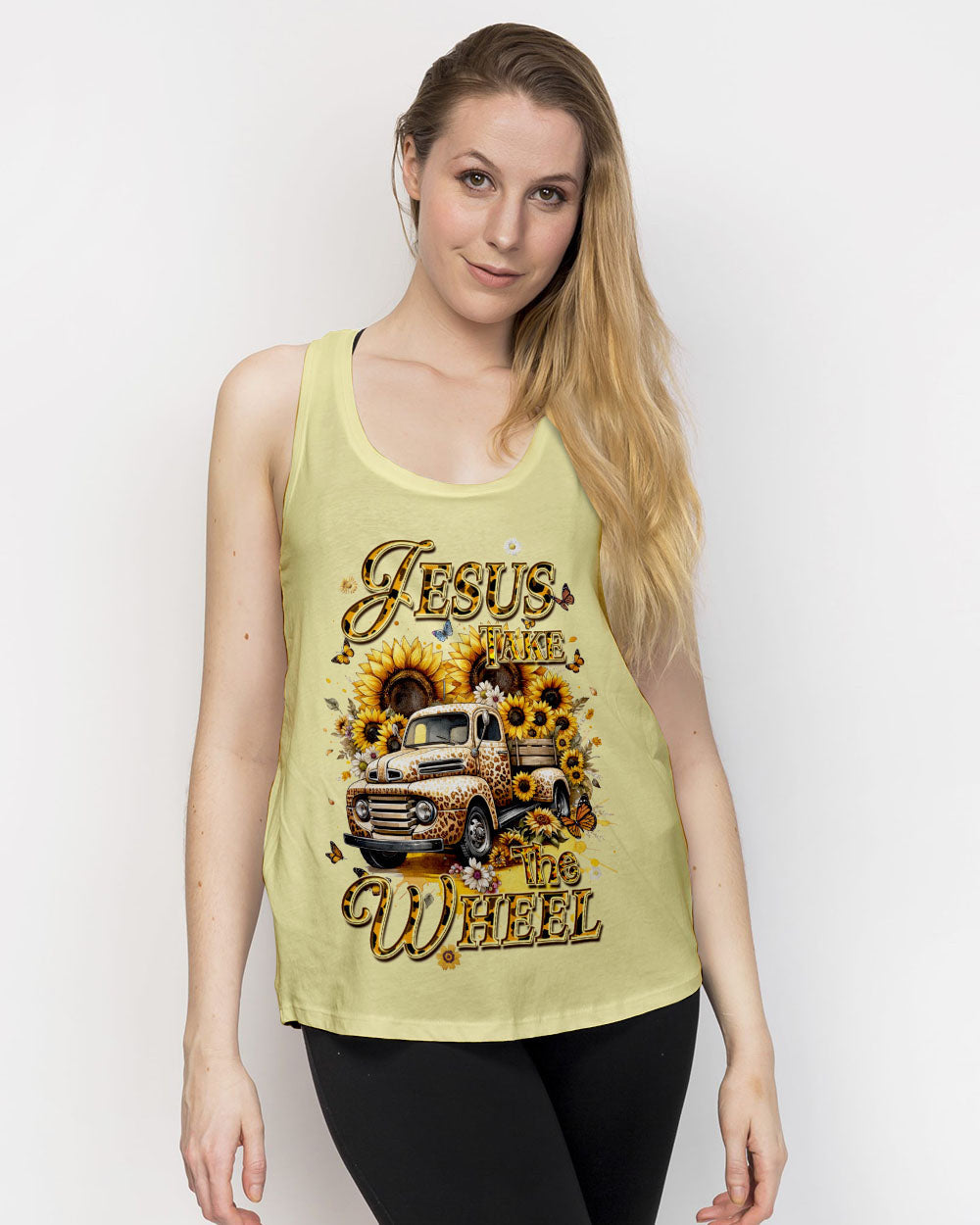 Jesus Take The Wheel Women's All Over Print Shirt - Tyqy2011232, easychoo.com
