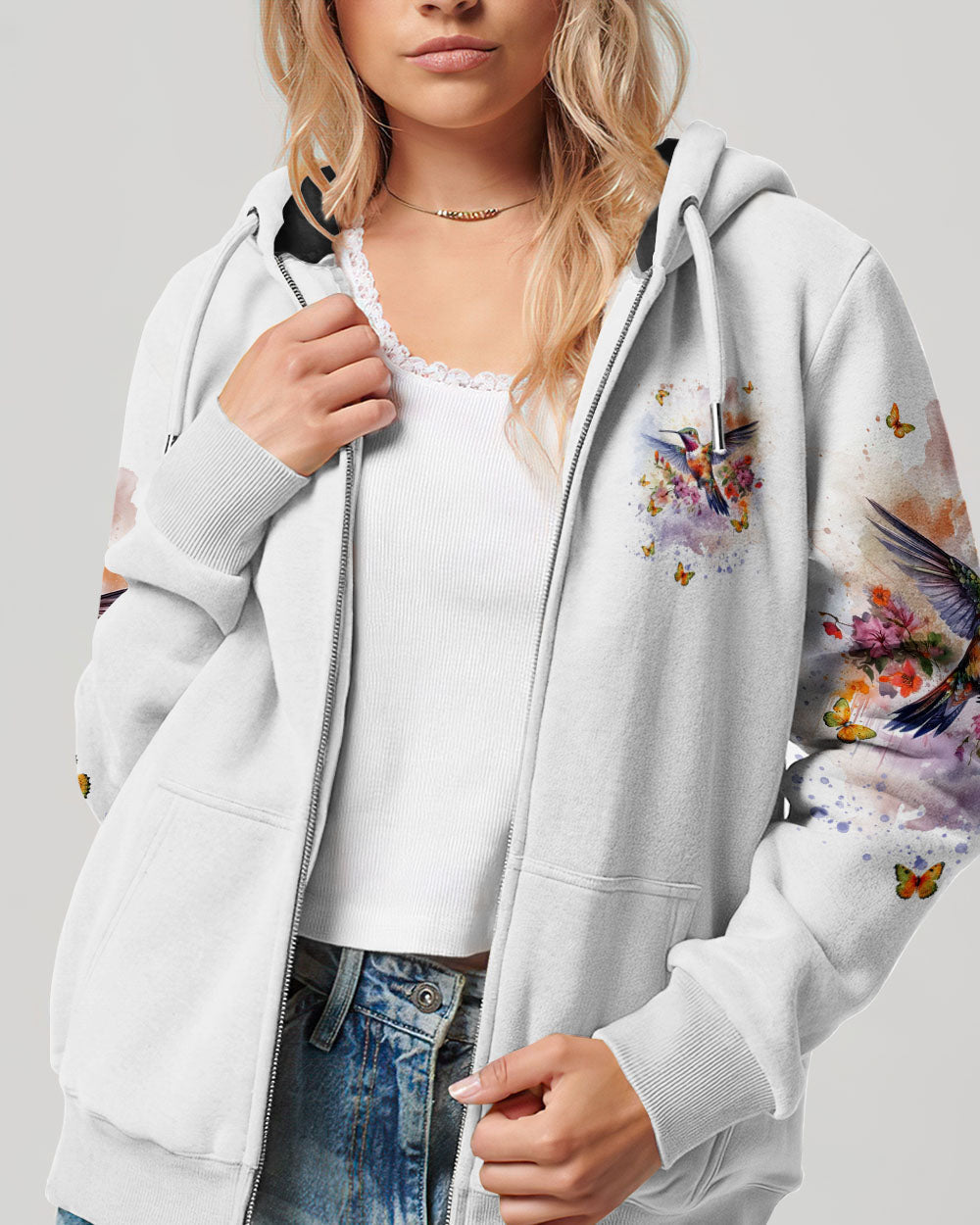 Delight In The Little Things Hummingbird Women's All Over Print Shirt - Tlnt1101243, easychoo.com